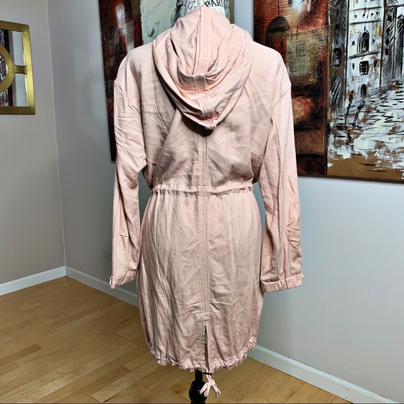 Love Tree Blush Hooded Anorak Jacket - Picture 2 of 6